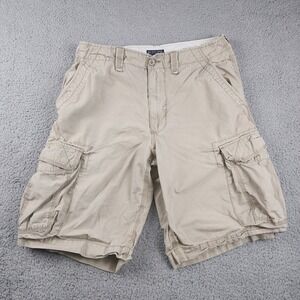 Polo Ralph Lauren Cargo Shorts Men 34 Military Y2K  Paratrooper Rip Stop Field